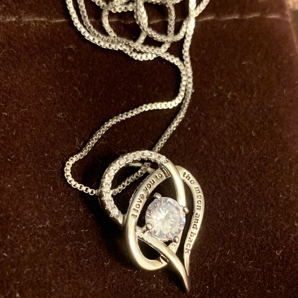 S925 Necklace Chain I Love You